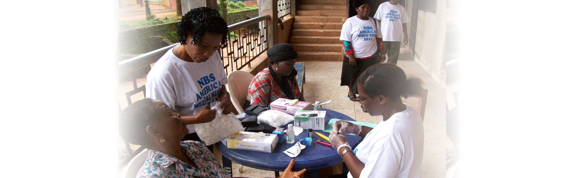 medical staff and patients